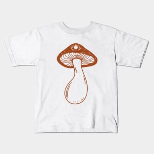 Mystic & Celestial Mushroom Kids T-Shirt